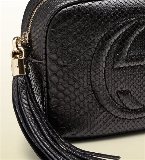 black gucci disco|gucci bag with snake buckle.